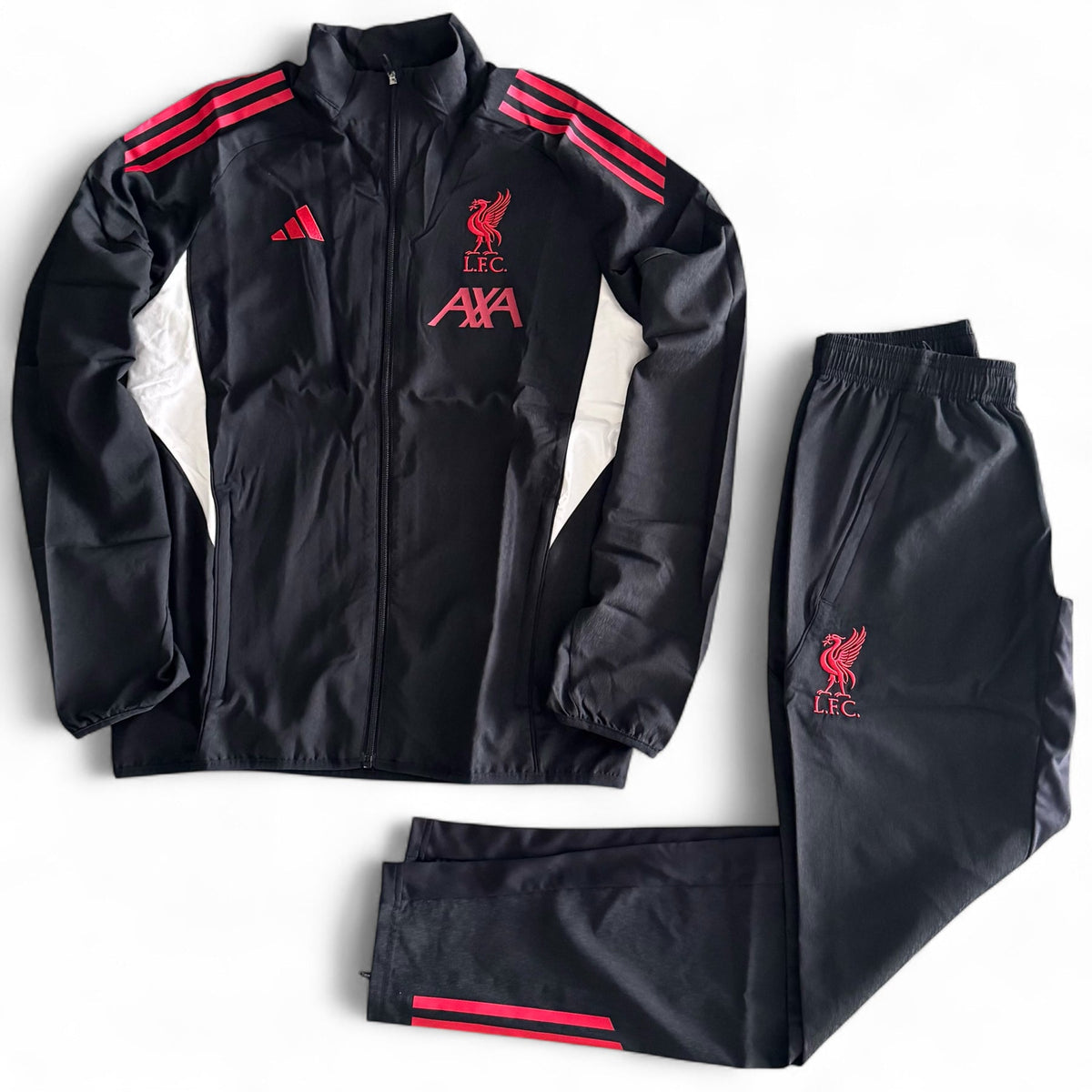adidas LFC Domestic Tracksuit Black 2025/26 - OnSize