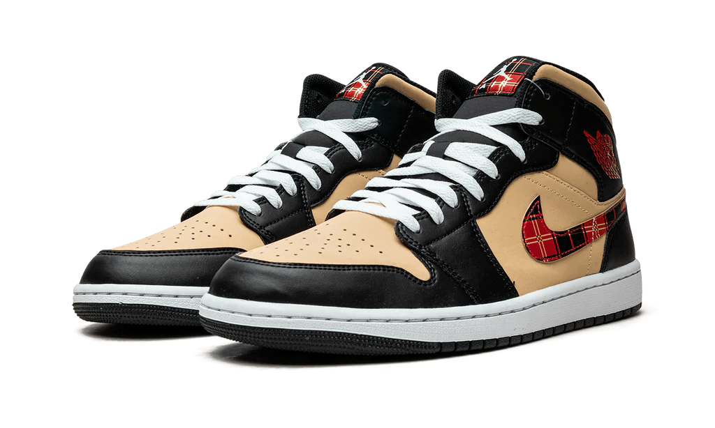 Jordan 1 Mid Tartan Swoosh - OnSize