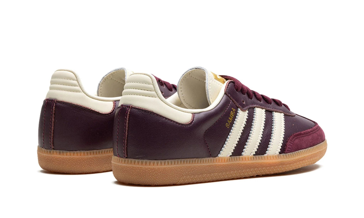 adidas Samba OG Maroon Gold Metallic - OnSize