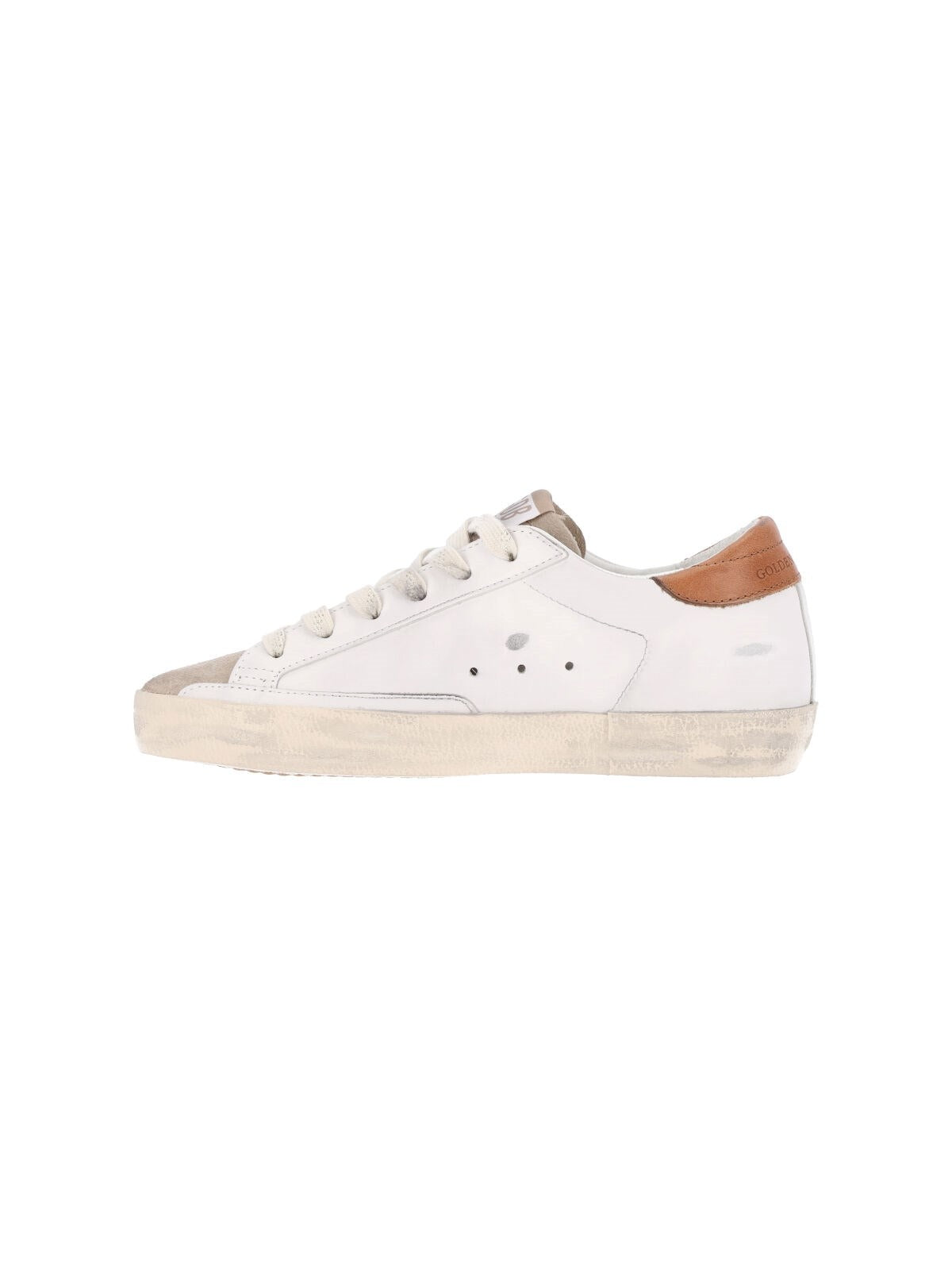 Golden Goose Super-Star White Beige Cinder - OnSize