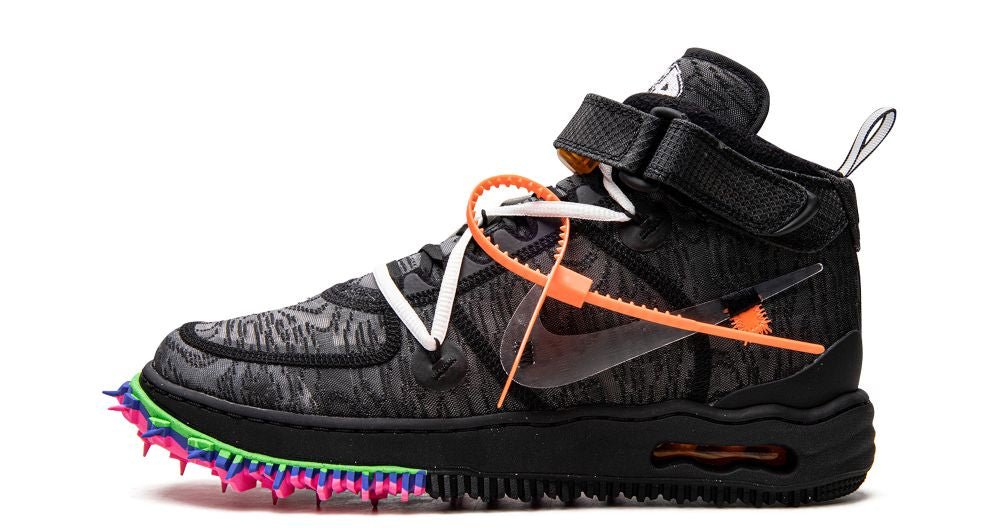 Nike Air Force 1 Mid Off-White Black - OnSize