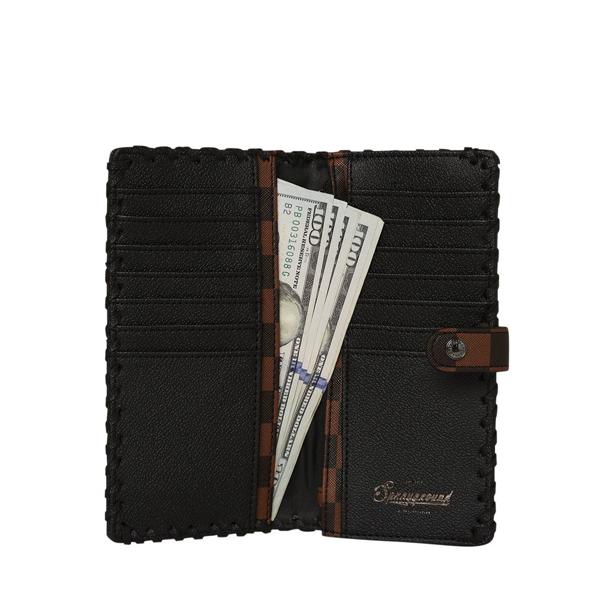 Sprayground Dose of Check Deux Wallet - OnSize