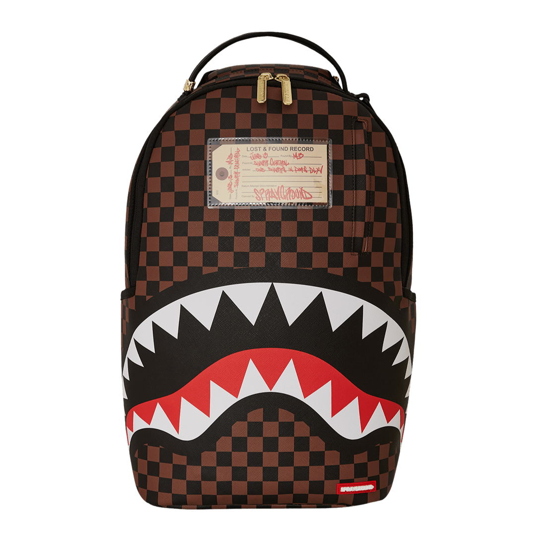 Sprayground Sharks In Paris Lost & Found Backpack - OnSize